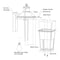 Vaxcel Lexington Aluminum Black Motion Sensor Dusk to Dawn Outdoor Wall Light Clear Glass T0636 - alternate 8